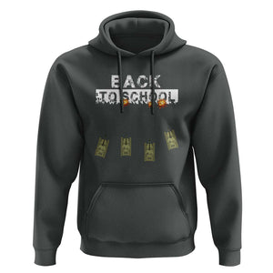 Back to School Game Over Tee Hoodie Funny Tank Design with Military Twist TS01 Dark Heather Print Your Wear