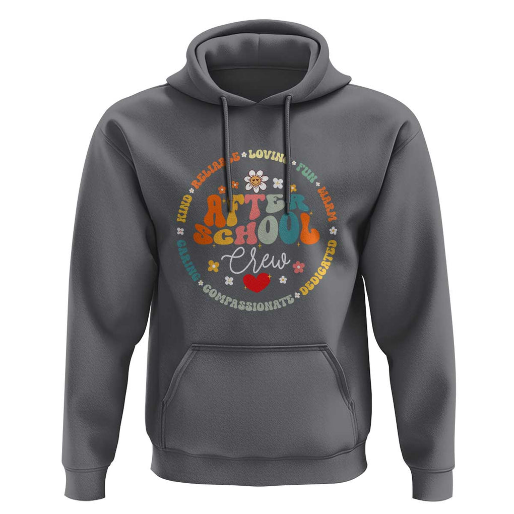 Back to School Crew Appreciation Hoodie Perfect for Kids TS01 Charcoal Print Your Wear