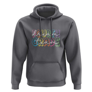 Back to School Fourth Grade Teacher Shirt Hoodie Dream Team Edition TS01 Charcoal Print Your Wear