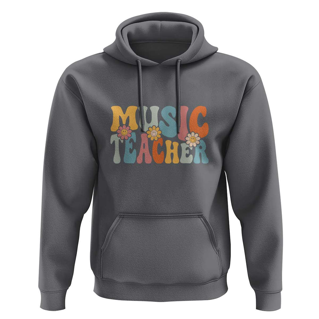 Adorable Music Teacher Hoodie Perfect Back to School Gift for Women TS01 Charcoal Print Your Wear