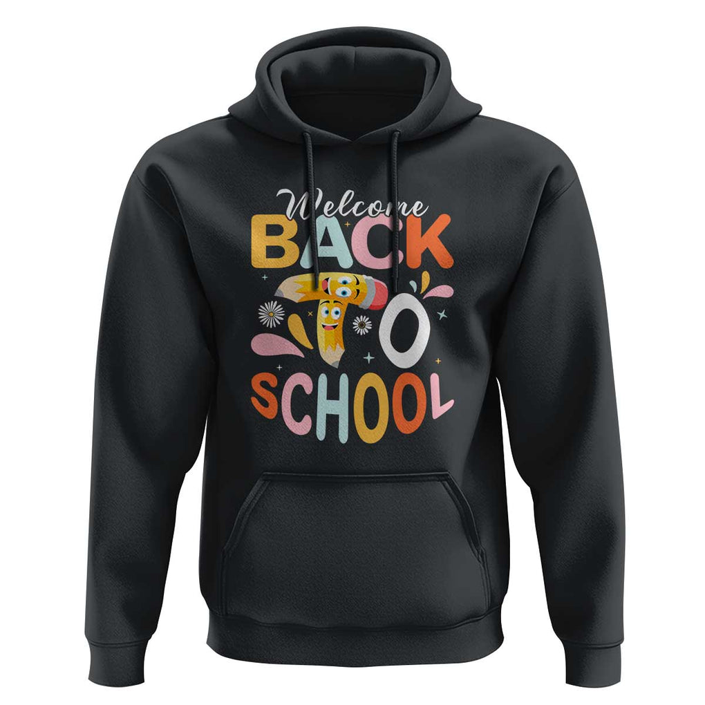 Welcome Back to School Tee for Students & Teachers Hoodie First Day of School Shirt TS01 Black Print Your Wear