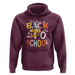 Welcome Back to School Tee for Students & Teachers Hoodie First Day of School Shirt TS01 Maroon Print Your Wear