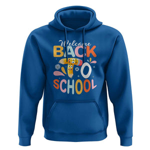 Welcome Back to School Tee for Students & Teachers Hoodie First Day of School Shirt TS01 Royal Blue Print Your Wear