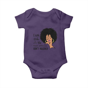Black Queen Baby Onesie Lady Curly Natural Afro African American Ladies TS01 Purple Print Your Wear