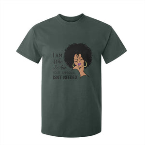 Black Queen T Shirt For Kid Lady Curly Natural Afro African American Ladies TS01 Dark Forest Green Print Your Wear