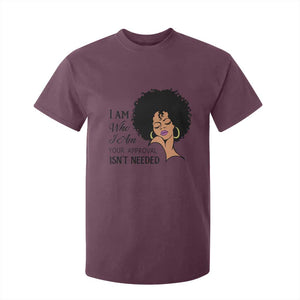 Black Queen T Shirt For Kid Lady Curly Natural Afro African American Ladies TS01 Maroon Print Your Wear