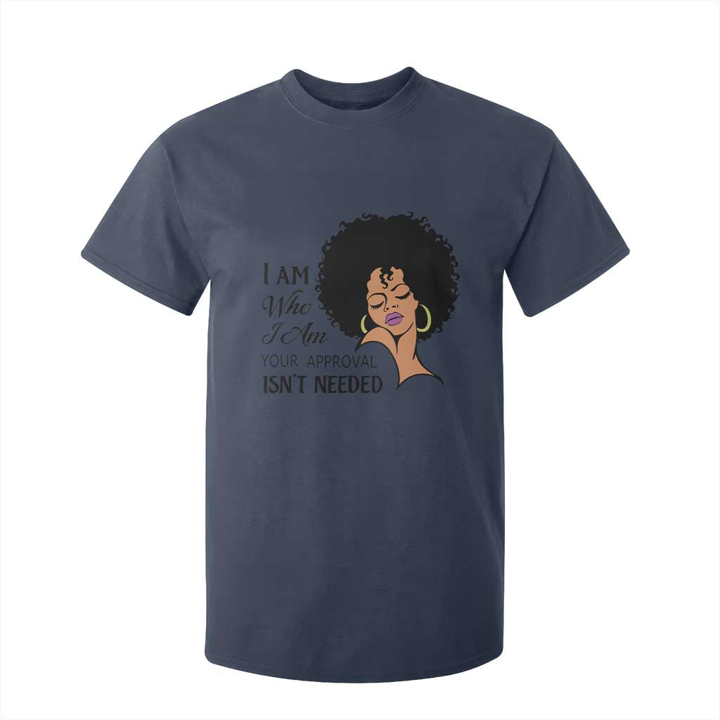 Black Queen T Shirt For Kid Lady Curly Natural Afro African American Ladies TS01 Navy Print Your Wear