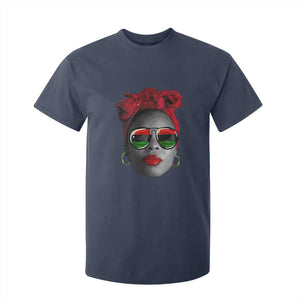 Black Queen T Shirt For Kid Dope Black Woman Pride BHM Juneteenth TS01 Navy Print Your Wear
