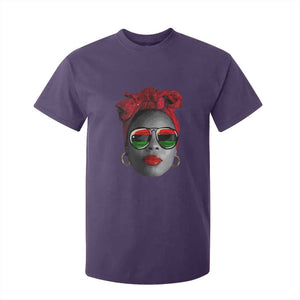 Black Queen T Shirt For Kid Dope Black Woman Pride BHM Juneteenth TS01 Purple Print Your Wear