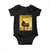 Unapologetically Dope Baby Onesie Black History Month African America TS01 Black Print Your Wear