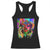 Afro Woman Graphic Racerback Tank Top African Pride Color Painted TS01 Black Print Your Wear