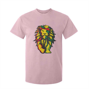 Juneteenth Lion T Shirt For Kid Cool Black History African American Pride TS01 Light Pink Print Your Wear