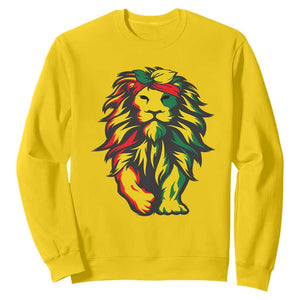 Lion Juneteenth Sweatshirt Cool Black History TS01 Daisy Printyourwear