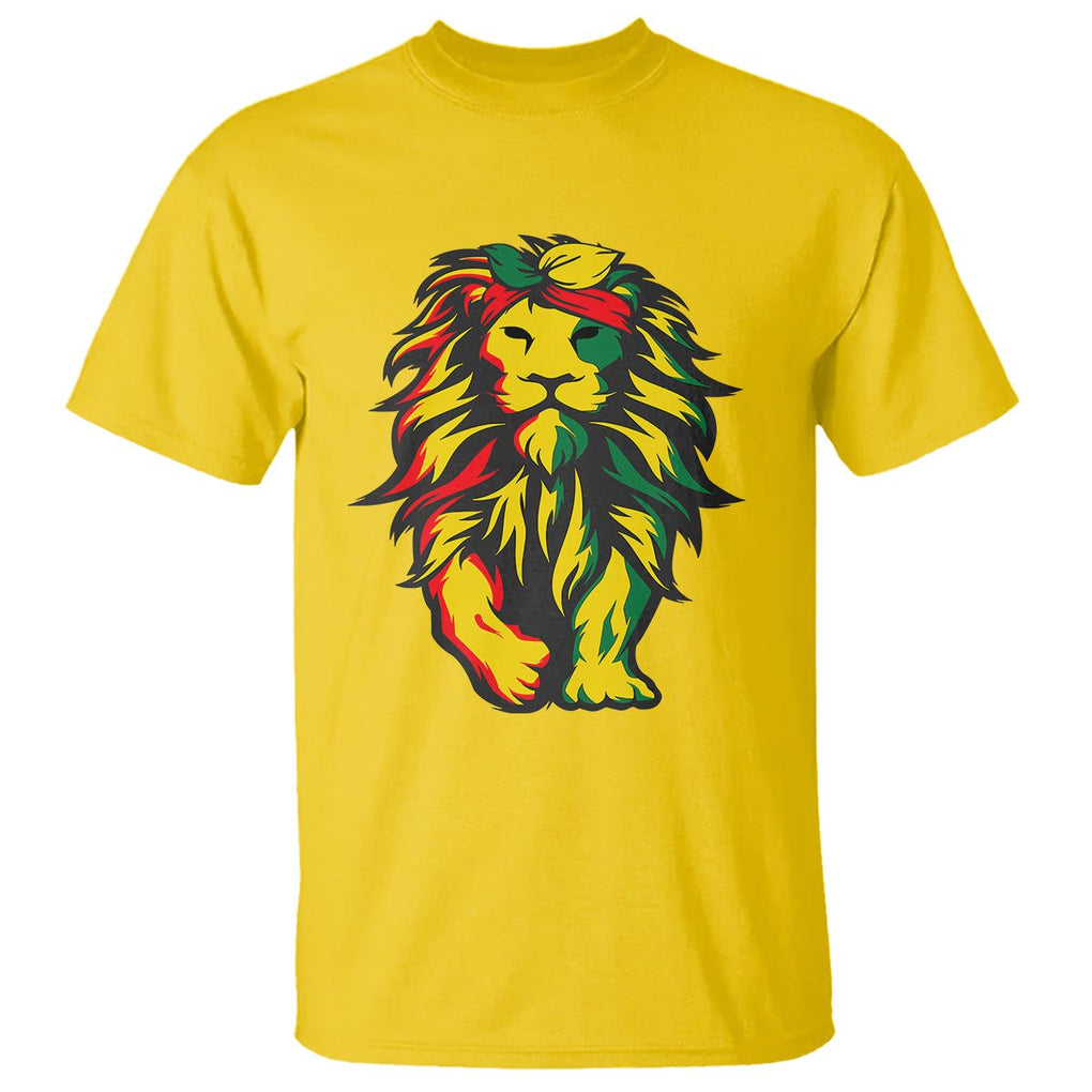 Lion Juneteenth T Shirt Cool Black History TS01 Daisy Printyourwear