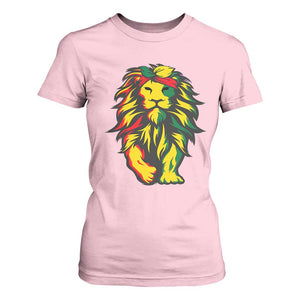 Juneteenth Lion T Shirt For Women Cool Black History African American Pride TS01 Light Pink Print Your Wear