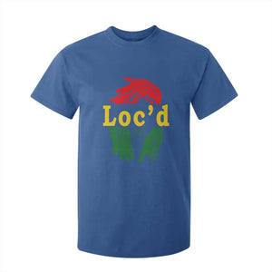 Locd Hair Girl T Shirt For Kid Black Woman Melanin Girl Juneteenth TS01 Royal Blue Print Your Wear