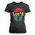 Locd Hair Girl T Shirt For Women Black Woman Melanin Girl Juneteenth TS01 Black Print Your Wear