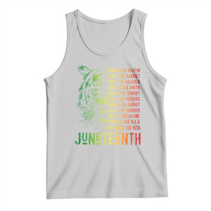 Juneteenth Tank Top Dream Like Leaders TS01 Ash Print Your Wear