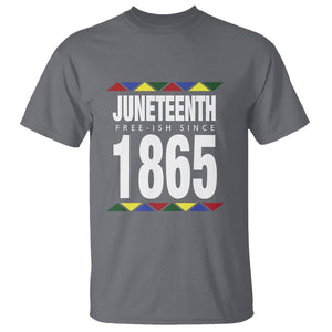 Free Ish Since 1865 T Shirt TS01 Charcoal Printyourwear