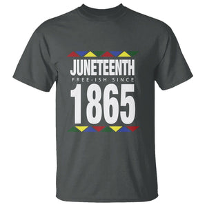 Free Ish Since 1865 T Shirt TS01 Dark Heather Printyourwear