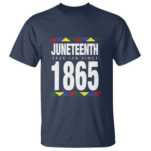 Free Ish Since 1865 T Shirt TS01 Navy Printyourwear