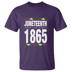 Free Ish Since 1865 T Shirt TS01 Purple Printyourwear