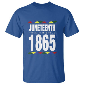 Free Ish Since 1865 T Shirt TS01 Royal Blue Printyourwear