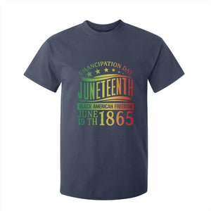 Emancipation Day Juneteenth T Shirt For Kid Celebrating Black Americna Freedom Since 1865 TS01 Navy Print Your Wear