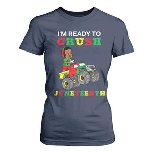 Black Boy Gamer T Shirt For Women I'm Ready To Crush Juneteenth for Boys Toddler TS01 Navy Print Your Wear