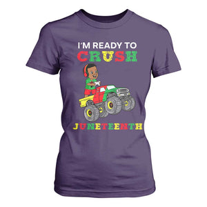Black Boy Gamer T Shirt For Women I'm Ready To Crush Juneteenth for Boys Toddler TS01 Purple Print Your Wear