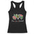 Peace Love Juneteenth Racerback Tank Top Black Freedom TS01 Black Print Your Wear