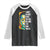 James Baldwin Graffiti Art Raglan Shirt Juneteenth Black History Month TS01 Black White Print Your Wear