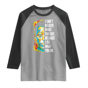 James Baldwin Graffiti Art Raglan Shirt Juneteenth Black History Month TS01 Sport Gray Black Print Your Wear