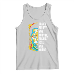 James Baldwin Graffiti Art Tank Top Juneteenth Black History Month TS01 Ash Print Your Wear