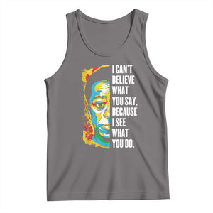 James Baldwin Graffiti Art Tank Top Juneteenth Black History Month TS01 Deep Heather Print Your Wear