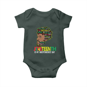 Juneteenth 1865 King Baby Onesie June 19th Black Freedom African American History TS01 Print Your Wear