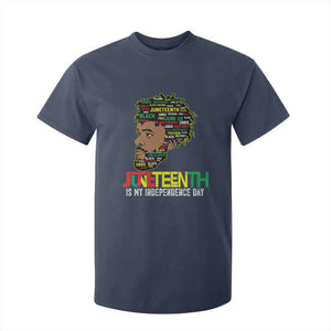 Juneteenth 1865 King T Shirt For Kid June 19th Black Freedom African American History TS01 Navy Print Your Wear