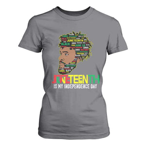Juneteenth 1865 King T Shirt For Women June 19th Black Freedom African American History TS01 Charcoal Print Your Wear