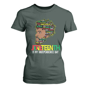 Juneteenth 1865 King T Shirt For Women June 19th Black Freedom African American History TS01 Dark Forest Green Print Your Wear