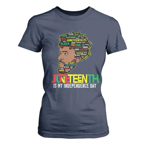 Juneteenth 1865 King T Shirt For Women June 19th Black Freedom African American History TS01 Navy Print Your Wear
