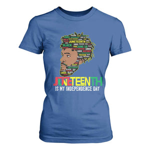 Juneteenth 1865 King T Shirt For Women June 19th Black Freedom African American History TS01 Royal Blue Print Your Wear