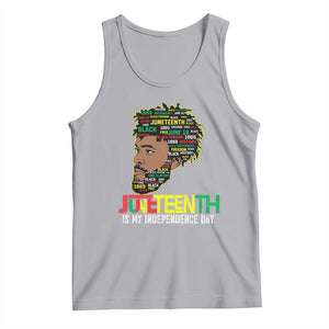 Juneteenth 1865 King Tank Top June 19th Black Freedom African American History TS01 Athletic Heather Print Your Wear