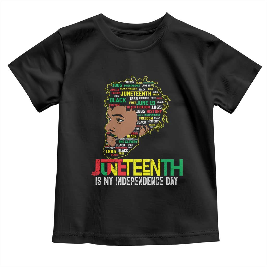 Juneteenth 1865 King Toddler T Shirt June 19th Black Freedom African American History TS01 Black Print Your Wear