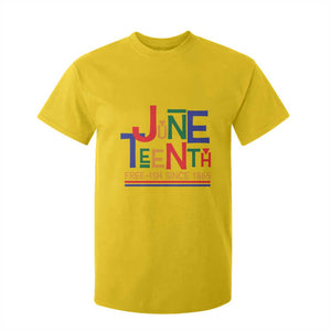 Free Ish T Shirt For Kid Juneteenth Celebration Since 1865 Retro TS01 Daisy Print Your Wear