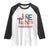 Free Ish Raglan Shirt Juneteenth Celebration Since 1865 Retro TS01 White Black Print Your Wear