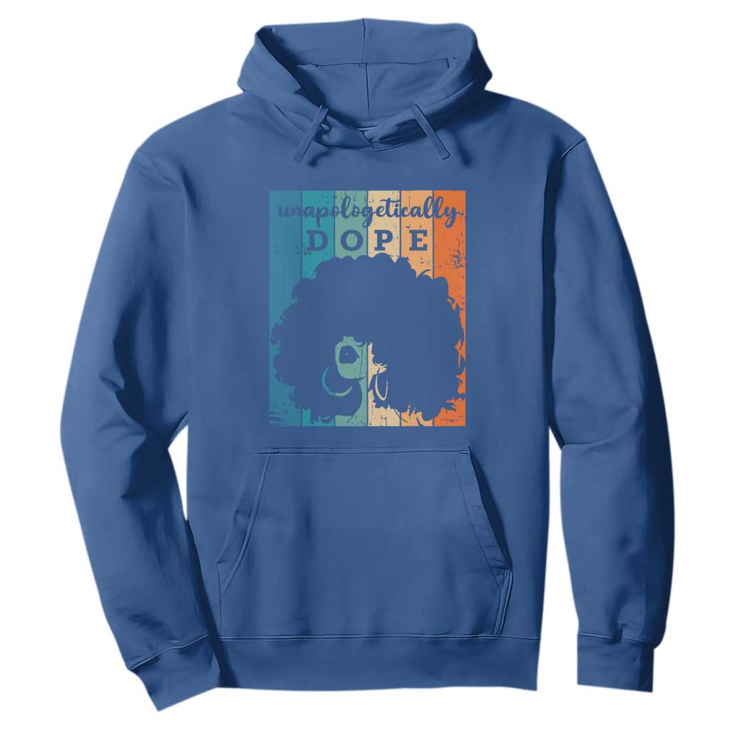 Unapologetically Dope Black History Month African American Hoodie TS01 Royal Blue Printyourwear