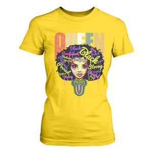 Black Queen T Shirt For Women Proud Melanin Strong Educated Retro Vintage TS01 Daisy Print Your Wear