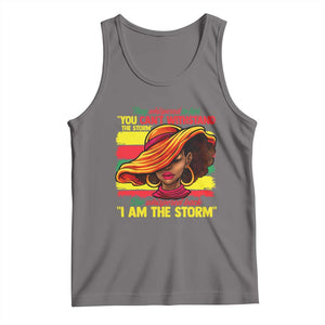 Proud Black African American Ladies Tank Top Black History Month TS01 Deep Heather Print Your Wear