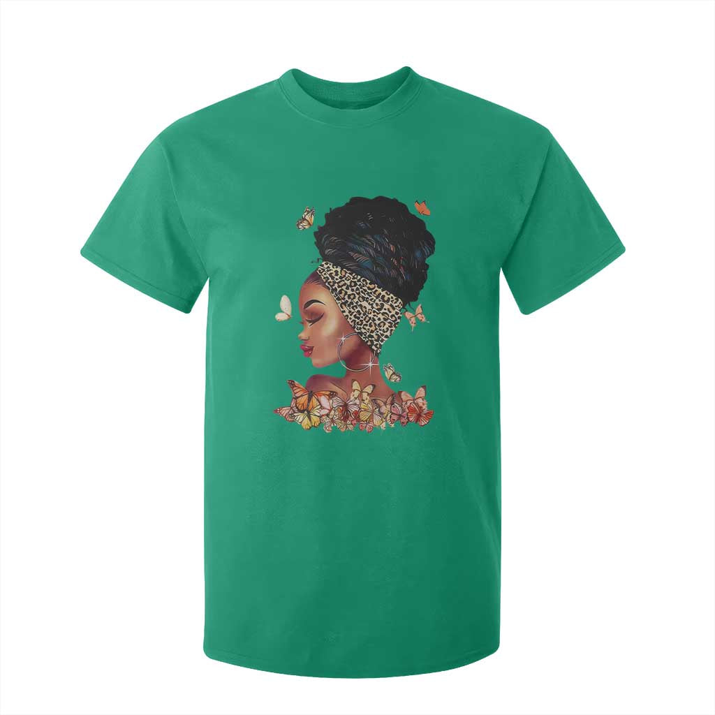 Black Girl Magic T Shirt For Kid Afro Melanin Queen African American Women TS01 Irish Green Print Your Wear