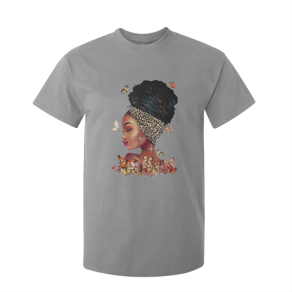 Black Girl Magic T Shirt For Kid Afro Melanin Queen African American Women TS01 Sport Gray Print Your Wear